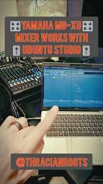 🎛️ How I Got My Yamaha MG-XU USB Mixer Working in Ubuntu Studio 😀 #musicproducer #ubuntustudio