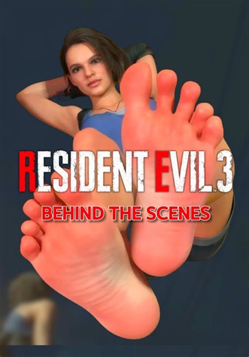 Behind the scenes of Resident Evil 3 Remake. #pcgaming #residentevil3remake #residentevil #gaming #gamingontiktok