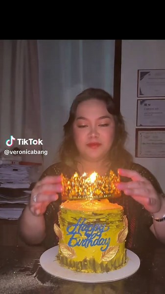 Celebrate My 43rd Birthday with Glitter Cake