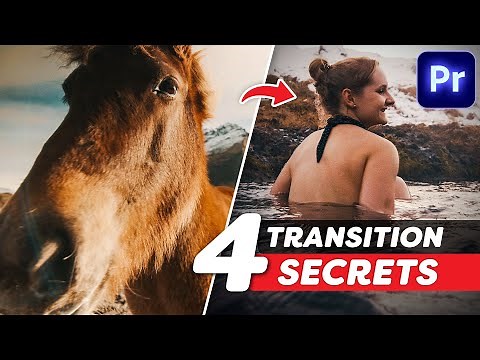 The 4 SECRETS to Amazing TRANSITIONS in Premiere Pro