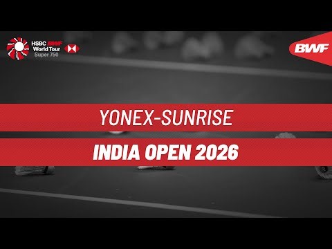 YONEX-SUNRISE India Open 2026 | Day 3 | Court 3 | Round of 16
