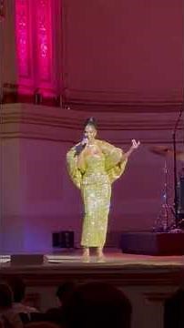 Nicole Scherzinger Stuns Carnegie Hall with "Don't Rain On My Parade"