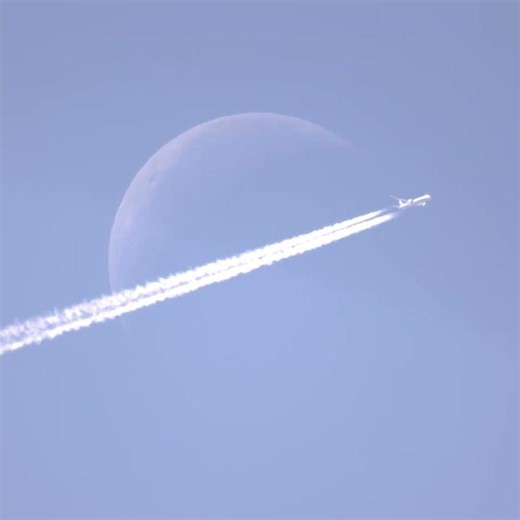 Jet Clouds Moon 14 Mar 2026