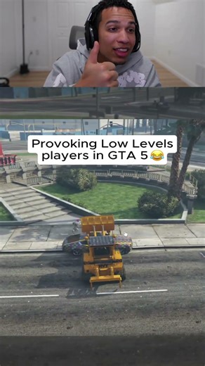 Trolling Low Level Players in GTA 5 LMAO #gta #gtaclips #stackswopo