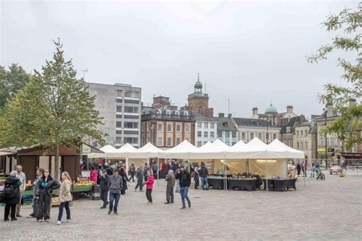 Trader at Northampton's Market Square says they are cautious over speaking out due to council contracts