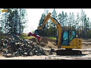 Ziegler Cat Mini Excavator Attachments- CMP Grapple