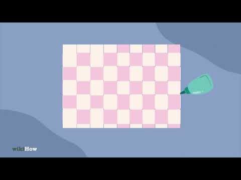 How to Make Placemats by Weaving Paper Strips