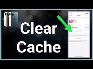 How To Clear Cache On iPhone!
