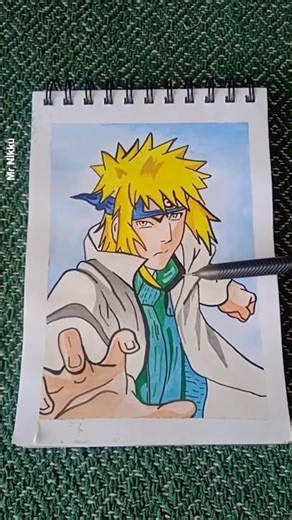 draw minato ❤️‍🔥 anime #drawing #minato #art #anime