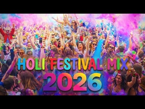 HOLI PARTY MIX 2026 🎉 | Nonstop DJ Dance Mashup | Bollywood Holi Songs 2026 | Trending Holi Special