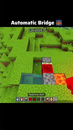 Minecraft Easy Bridge Hack...🌉 #minecraft #viralshorts