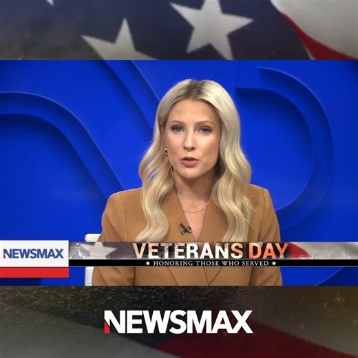 17K views · 1.6K reactions | "Thank you for your service to our country. You are our true heroes." "Spicer & Co." co-host Lyndsay Keith and "American Agenda" co-host Bob Sellers honor our armed forces and their families on #VeteransDay . | NEWSMAX | Facebook