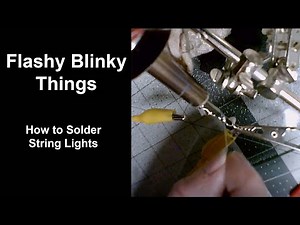 How to Solder String Lights