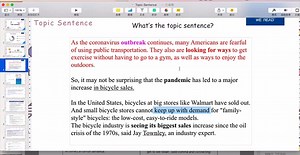 Great Writing How to write topic sentence