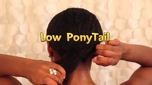 2.5K reactions · 579 shares | ❤️HOW TO: Sleek Low Pony Tail on Short...