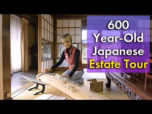 Traditional Japanese House Tour (An Abandoned Estate, Recently Restored)