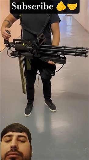 M134 Minigun from predator Terminator #minigun #airsoft #terminator #predator #cod #warzone #mw