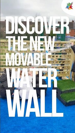 Outdoor Learning Made Fun | Movable Water Wall for EYFS