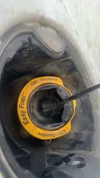 Easy Fuel without factory funnel. Ford cap less gas tank. Fueling without the Ford funnel.