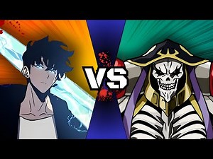 Solo Leveling VS Overlord (Ainz Ooal Gown vs Sung Jin-woo) - Who Will Win?