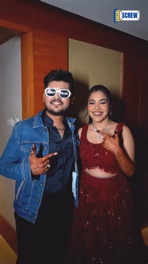 Social screw | Performance Marketing | Destination Wedding BTS on Instagram: "Just a bride surprising her Mr.Right, handmade with love.🥰 #SaDaPyaar #Handmade #WithLove #BrideSurprise #ForMrRight"