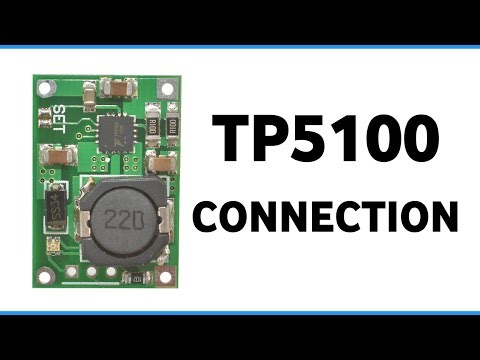 Tp5100 Charging Module | Tp5100 Connection | Tp5100 Charging Module Connection