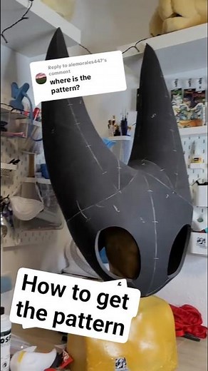 How to get the Hornet pattern #hollowknight #hollowknightsilksong #cosplay