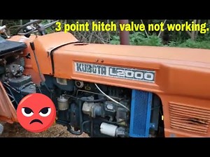 3 point hitch control problem Kubota L2000