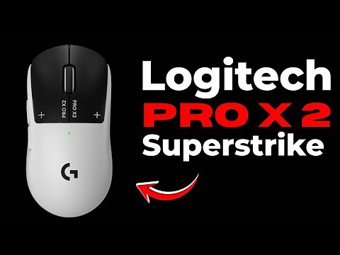 Logitech PRO X2 SUPERSTRIKE Is Here! Haptic Clicks, HERO 2 Sensor & 44,000 DPI