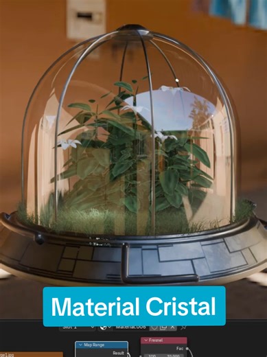 Crea Material de Cristal en Blender: Tutorial Completo