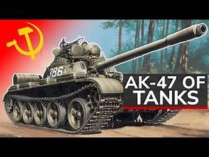 How the Soviets Made the Most Produced Tank in The World | The T-55 | History for Sleep