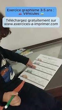 👦 Exercice maternelle gratuit (PDF) ✏️ Tracer les formes en pointillés !