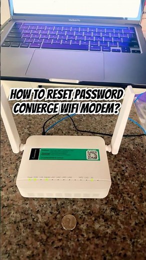 How to reset password of converge 2026 router. ZTE WIFI 6 Modem
