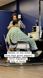 A taste of real barber. Momshie Brown 101 #momshiebrown #momshiebrown101 #hairstyle #haircut | Fe Brown