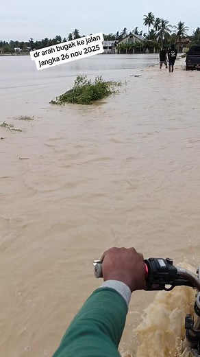 kawasan bugak ke arah jalan jangka #banjir #banjirbireun
