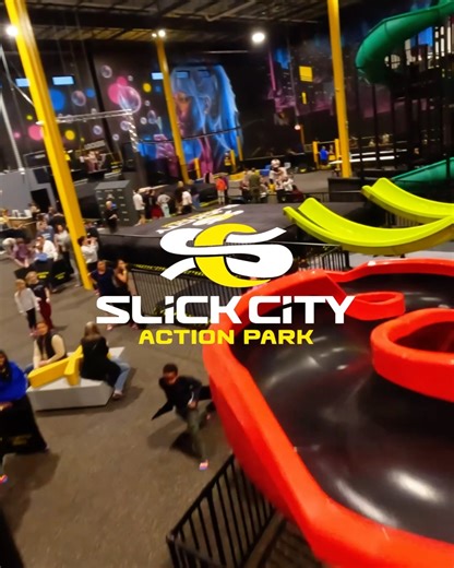 Slick City is coming soon to Ontario, CA—bringing massive indoor slides, air courts, soft play, and more. Get ready for the ultimate place to play. | Slick City Ontario, CA