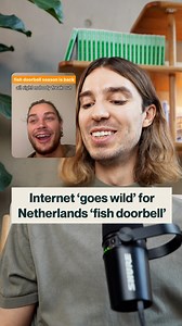 19K views · 869 reactions | Internet ‘goes wild’ for ‘fish doorbell’ in the Netherlands. | Earthling Ed | Facebook