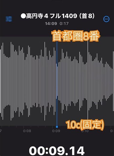 高円寺駅 4番線 #発車メロディー 「首都圏8番(016)」