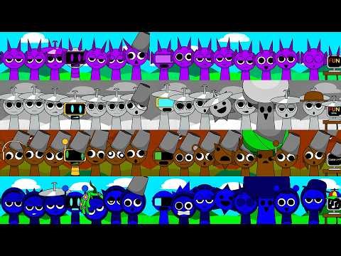 SPRUNKI BUT DURPLE, CLUKR, BRUD & JEVIN TAKE OVER EVERYTHING!