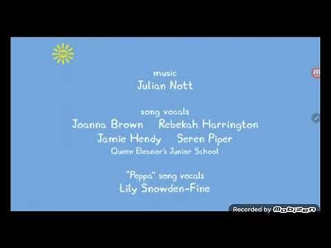 Peppa Pig Credits Season 3 Compilation