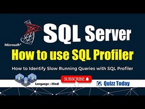 How to use SQL Profiler