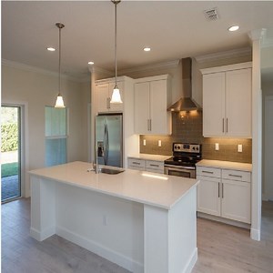 [Hot Item] White Shaker Style Ready to Assemble Kitchen Cabinet with American Wood Door