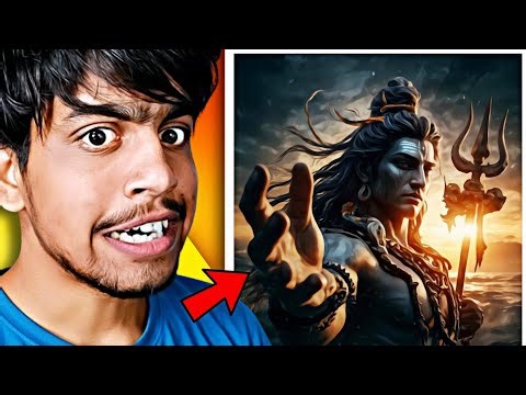 I Tried Drawing Mahadev… Result Gave Me Goosebumps 😳🔱