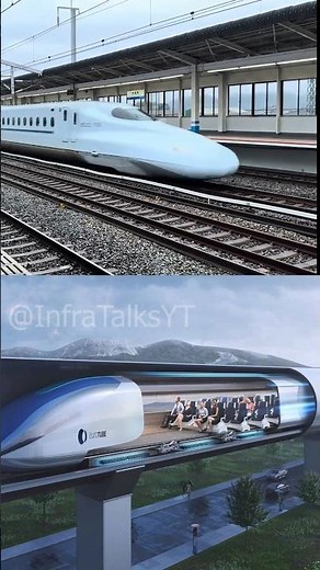 Bullet Train Vs. Hyperloop 🚄