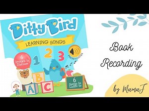 Ditty Bird Children Songs | 小蓝鸟英文儿童歌曲 | 英语音乐书 | 宝宝音乐书