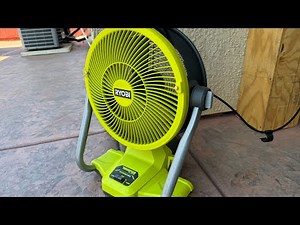 Ryobi 18v Hybrid Misting Air Cannon - An Alternative to Beat the Heat!