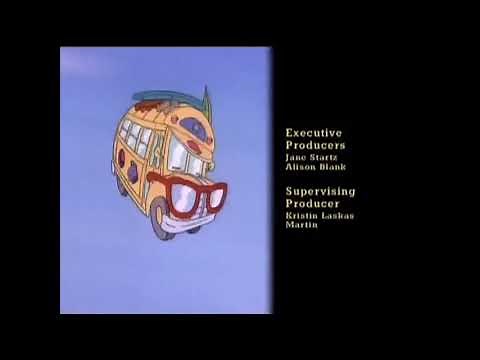 The Magic School Bus Ups and Downs on qubo on NBC Final Part Credits Roll