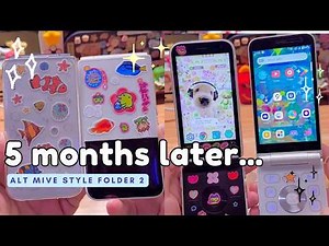 ⭐️ I used the mive style folder 2 for 5 months - is this the best android flip phone? 🤔