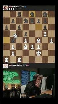 Magnus Carlsen Finds an Incredible Winning Combination! #chess
