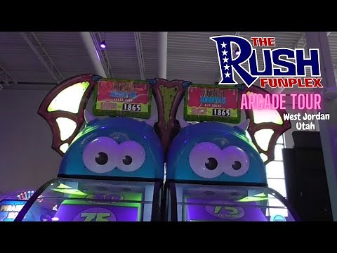 The Rush Funplex Arcade Tour in West Jordan, UT